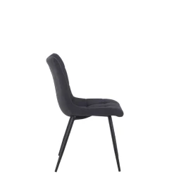 Fabrique de Styles Chaises*Chaise de salle a manger en tissu matelassé - Lilly