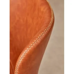 Fabrique de Styles Chaises*Chaise salle à manger aspect cuir rétro - Batla