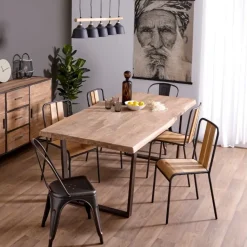 Fabrique de Styles Chaises*Chaise salle à manger en chêne - Manny