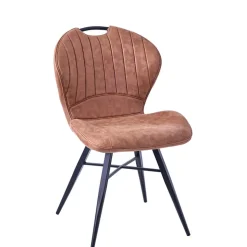 Fabrique de Styles Chaises*Chaise salle à manger en microfibre - Vicky