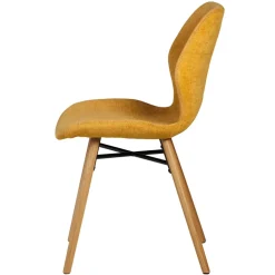 Fabrique de Styles Chaises*Chaise salle à manger en tissu soft touch - Keri