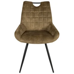 Fabrique de Styles Chaises*Chaise salle à manger en velours - dana