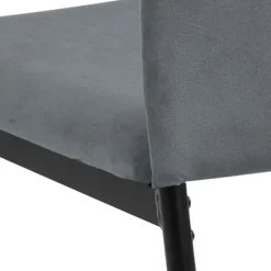 Fabrique de Styles Chaises*Chaise salle à manger en velours - Demia