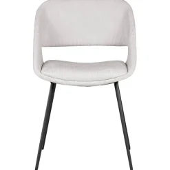 Fabrique de Styles Chaises*Chaise salle à manger velours côtelé écru - Alma