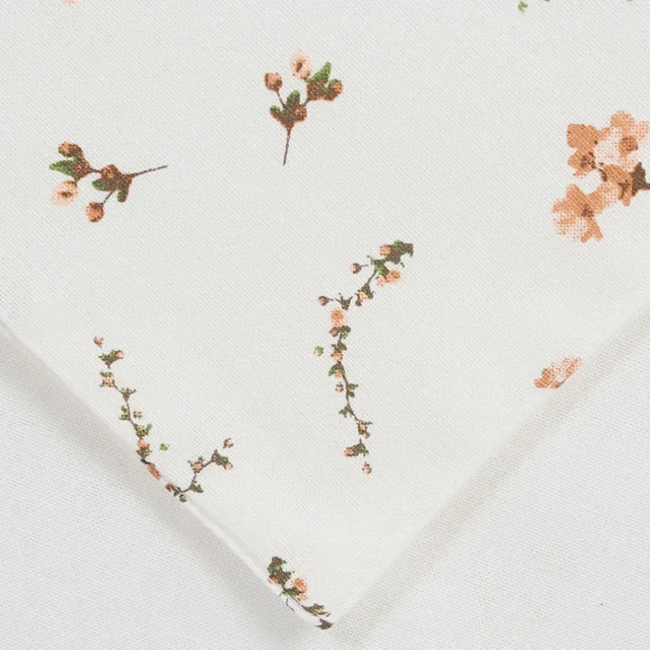 Fabrique de Styles Chemins De Table*Chemin de table en coton rose et vert 160x50cm - Louise