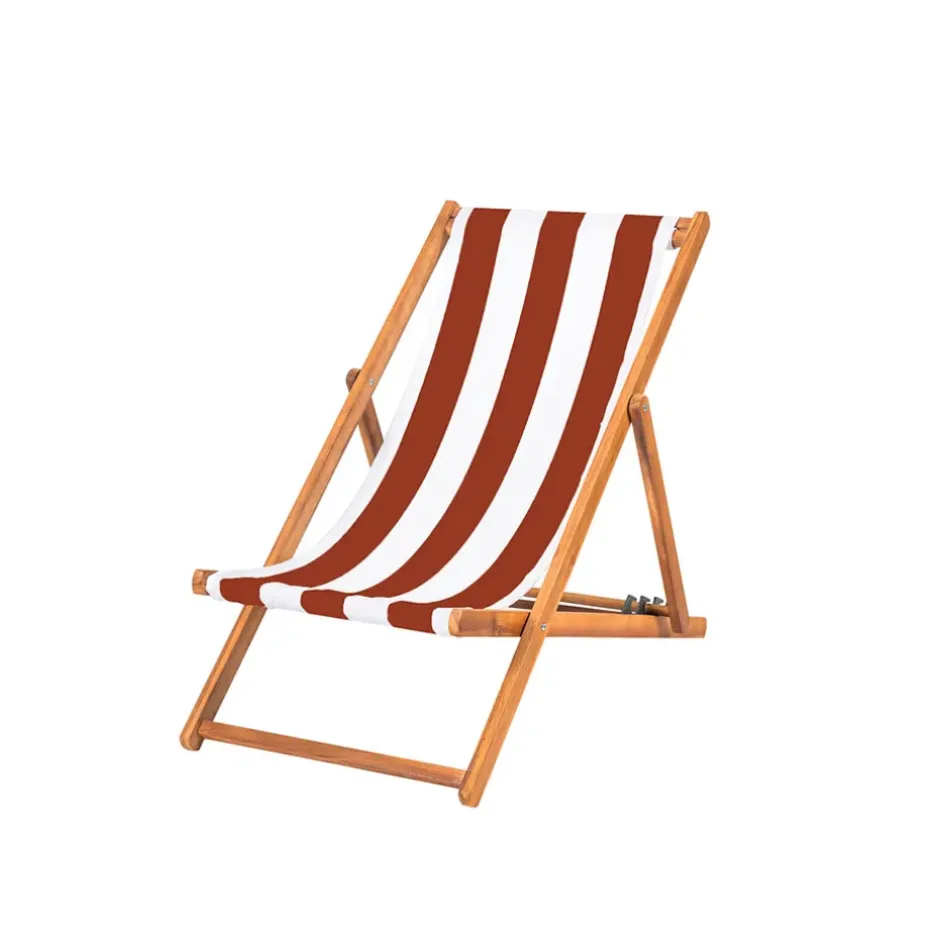 Enfant Fabrique de Styles Bains De Soleil, Chiliennes|Jardin*Chilienne en tissu 52x118cm - Riviera