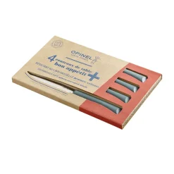 Fabrique de Styles Couverts*Coffret 4 couteaux de table anthracite - Opinel