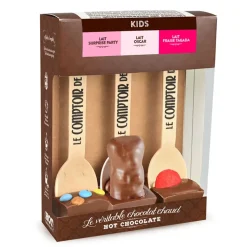Fabrique de Styles Chocolats Et Confiseries*Coffret 3 hot chocolate kid's 3x30g