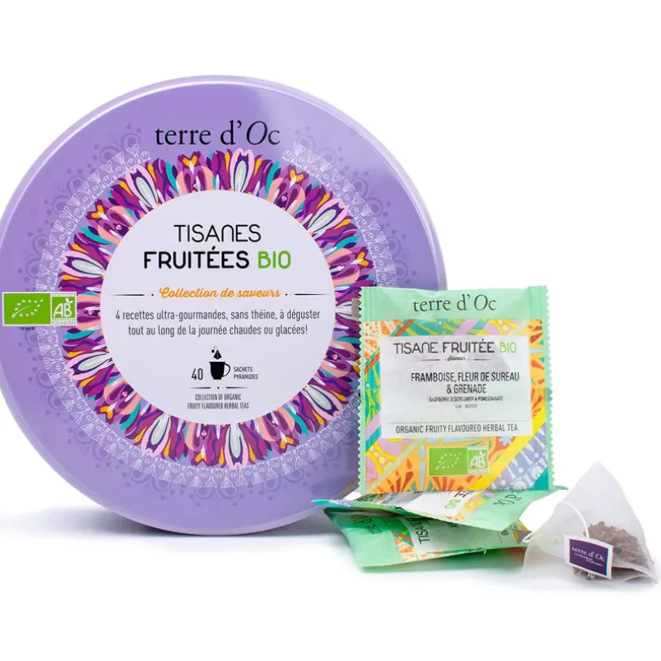 Fabrique de Styles Cafés, Thés Et Infusions*Coffret 40 mousselines mes jolies tisanes bio