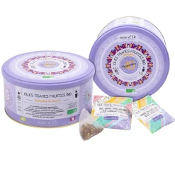 Fabrique de Styles Cafés, Thés Et Infusions*Coffret 40 mousselines mes jolies tisanes bio