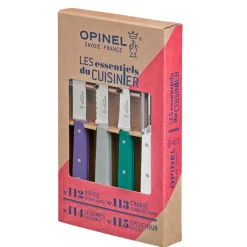 Fabrique de Styles Couteaux De Cuisine*Coffret 4 pièces " les essentiels " multicolor - Opinel