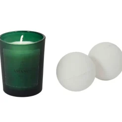 Fabrique de Styles Bougies Parfumées*Coffret bougie parfumée et 2 bombes de bain senteur amande