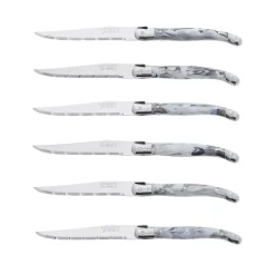 Fabrique de Styles Couverts*Coffret de 6 couteaux en acier inoxydable - Laguiole