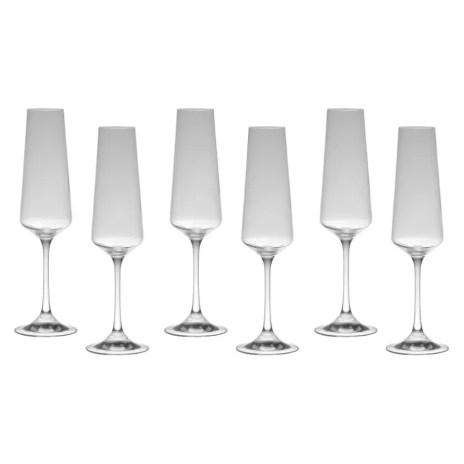 Fabrique de Styles Coupes Et Flutes*Coffret de 6 flutes spirit 19cl