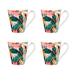 Fabrique de Styles Tasses Et Mugs*Coffret de 4 mugs en porcelaine 31cl - Taiana