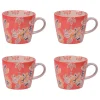 Fabrique de Styles Tasses Et Mugs*Coffret de 4 tasses en grès rouge 36cl - Ava