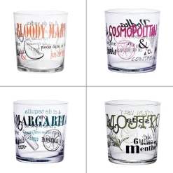 Fabrique de Styles Verres À Alcool*Coffret de 4 verres à cocktail 34.5cl