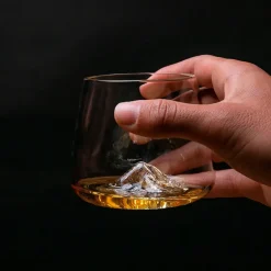 Fabrique de Styles Verres À Alcool*Coffret de 2 verres Grand Canyon et Mont Matterhorn - Topographic