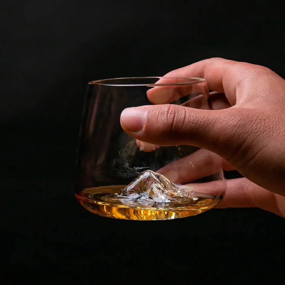 Fabrique de Styles Verres À Alcool*Coffret de 2 verres Grand Canyon et Mont Matterhorn - Topographic