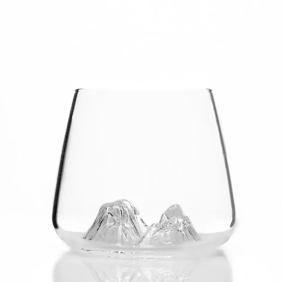Fabrique de Styles Verres À Alcool*Coffret de 2 verres Grand Canyon et Mont Matterhorn - Topographic