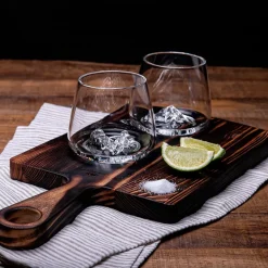 Fabrique de Styles Verres À Alcool*Coffret de 2 verres Grand Canyon et Mont Matterhorn - Topographic