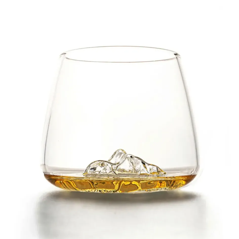 Fabrique de Styles Verres À Alcool*Coffret de 2 verres Mont Blanc et Everest - Topographic