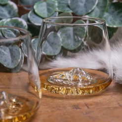 Fabrique de Styles Verres À Alcool*Coffret de 2 verres Mont Blanc et Everest - Topographic