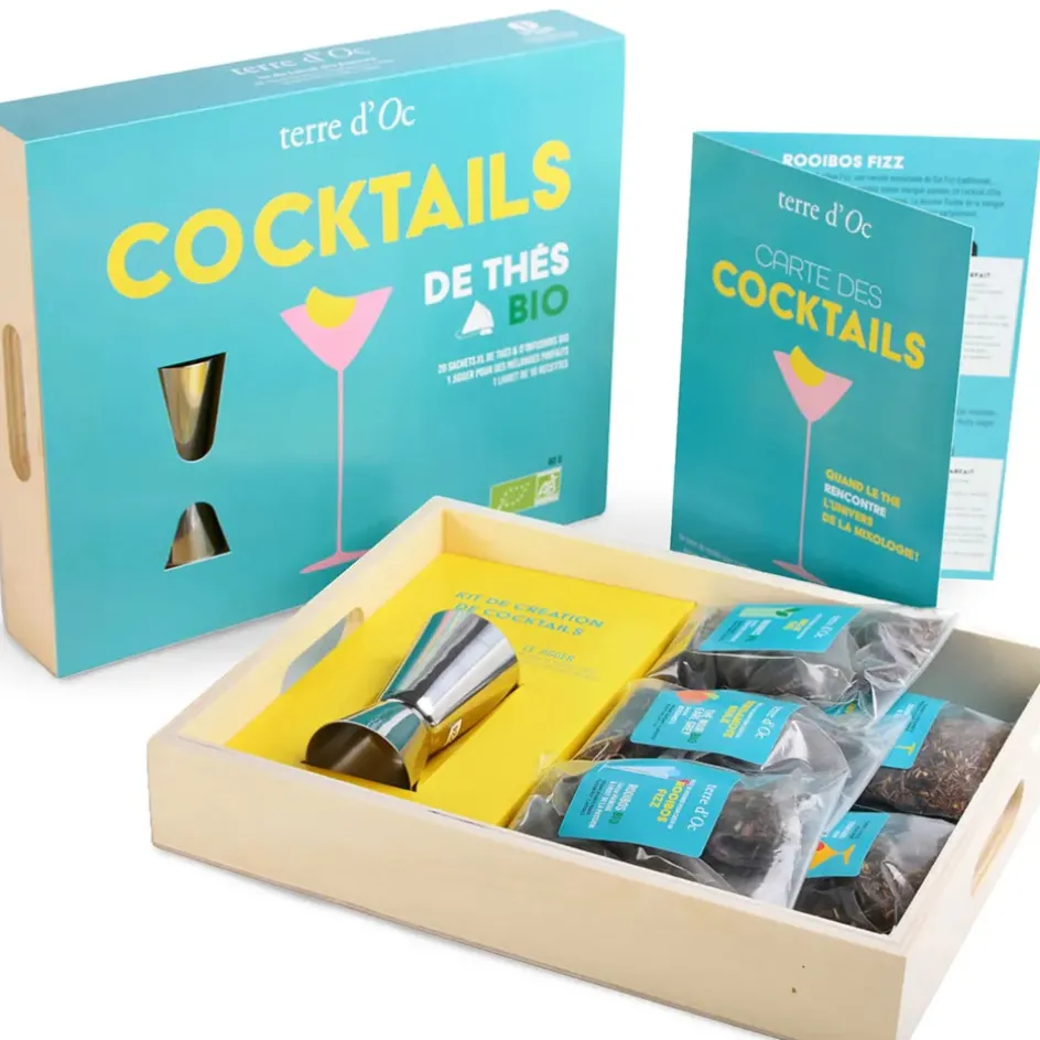 Fabrique de Styles Cafés, Thés Et Infusions*Coffret mixologie cocktails de thés bio
