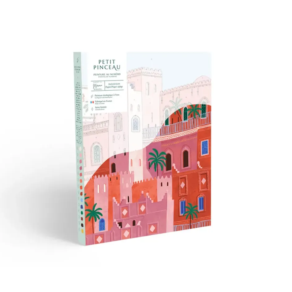 Fabrique de Styles Loisirs Créatifs*Coffret peinture au numéro Sunset in morocco