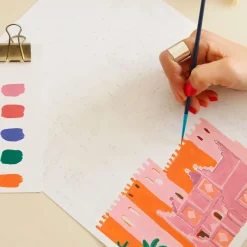 Fabrique de Styles Loisirs Créatifs*Coffret peinture au numéro Sunset in morocco