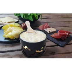 Fabrique de Styles Plats Et Appareils De Cuisson*Coffret raclette à la bougie pour 2 - Montagne