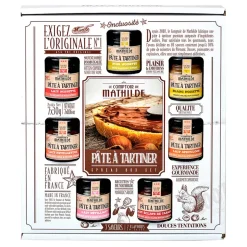 Fabrique de Styles Chocolats Et Confiseries*Coffret semainier pate a tartiner 7x30g