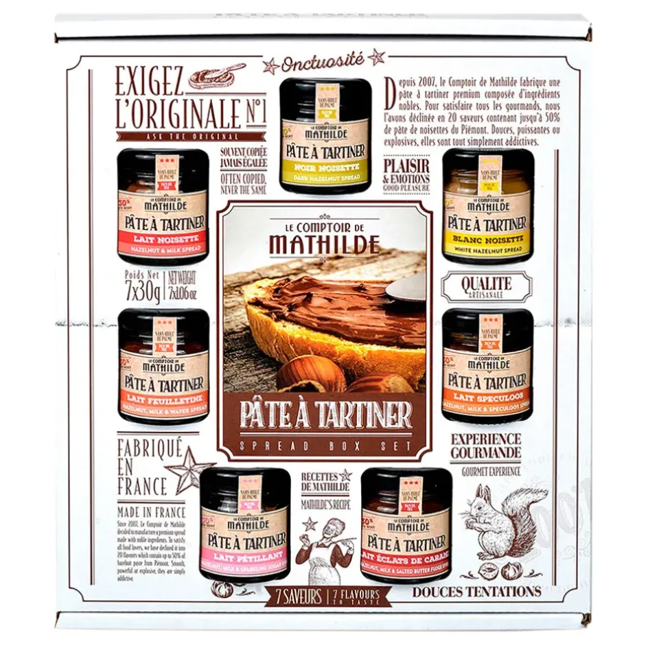 Fabrique de Styles Chocolats Et Confiseries*Coffret semainier pate a tartiner 7x30g