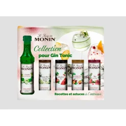 Fabrique de Styles Boissons Non Alcoolisés*Coffret sirop pour Gin Tonic 5x5cl - 5 mignonettes