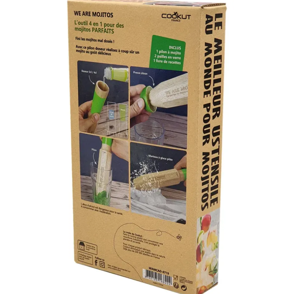 Fabrique de Styles Accessoires Vin Et Cocktails*Coffret ustensile mojito et pilon
