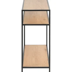 Fabrique de Styles Consoles*Console 3 étagères en chêne et métal - Senzo