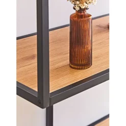 Fabrique de Styles Consoles*Console 3 étagères en chêne et métal - Senzo