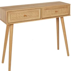 Fabrique de Styles Consoles*Console 2 tiroirs en bois naturel - Baia
