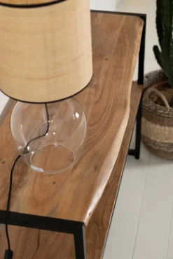 Fabrique de Styles Consoles*Console en acacia et pieds en fer noir - Brooklyn