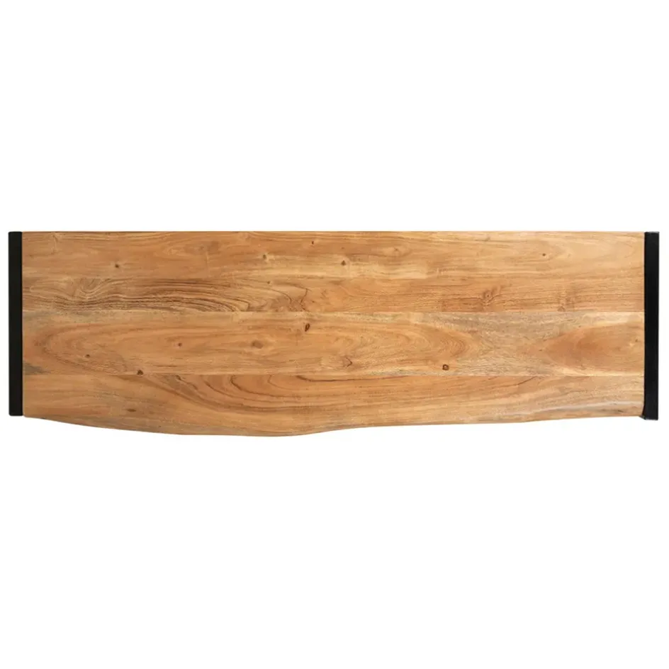 Fabrique de Styles Consoles*Console en acacia et pieds en fer noir - Brooklyn