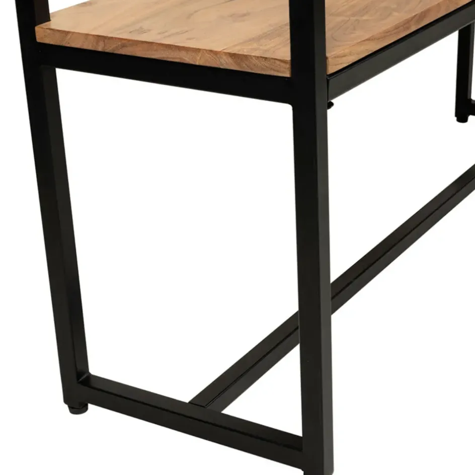 Fabrique de Styles Consoles*Console en acacia et pieds en fer noir - Brooklyn