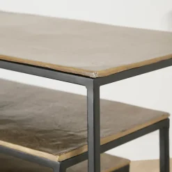 Fabrique de Styles Consoles*Console gigogne (x3) en fer - Felia