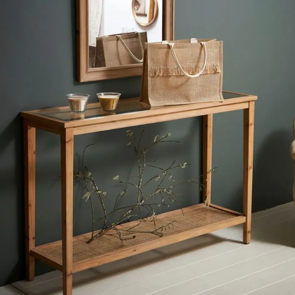 Fabrique de Styles Consoles*Console 120x36xh80cm en bois de sapin - Firmin