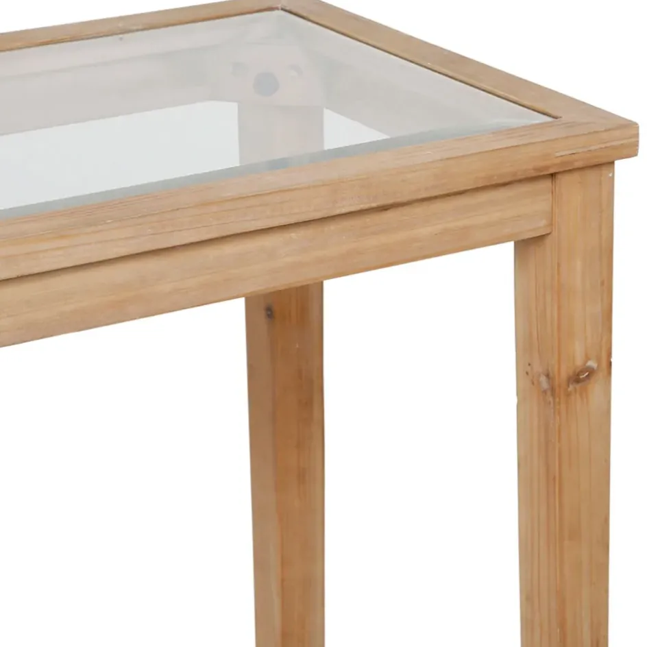 Fabrique de Styles Consoles*Console 120x36xh80cm en bois de sapin - Firmin