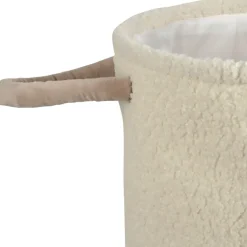 Enfant Fabrique de Styles Déco*Corbeille en tissu écru h50cm - Bohème