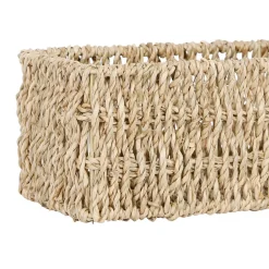 Fabrique de Styles Paniers Et Corbeilles*Corbeilles x2 rectangulaire en jonc de mer - borneo