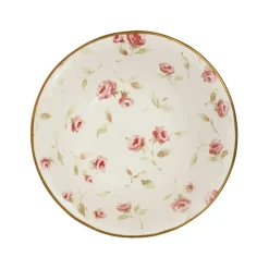 Fabrique de Styles Bols Et Coupelles*Coupelle en faïence rose et doré d15cm - Rose