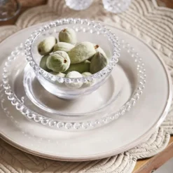 Fabrique de Styles Bols Et Coupelles*Coupelle en verre d13cm - perloa