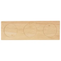 Fabrique de Styles Bols Et Coupelles*Coupelles x3 terracotta et plateau bois hervea - sweet leaves