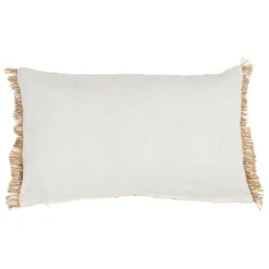 Fabrique de Styles Coussins Et Housses*Coussin en lin beige et blanc 30x50cm - Louise